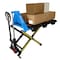 Eoslift 3,300 lbs. Weight Capacity, 27" x 45" Forks, Double Cylinder Scissor Lift Pallet Jack, 31.5" Raised Height I15D - alternate 4